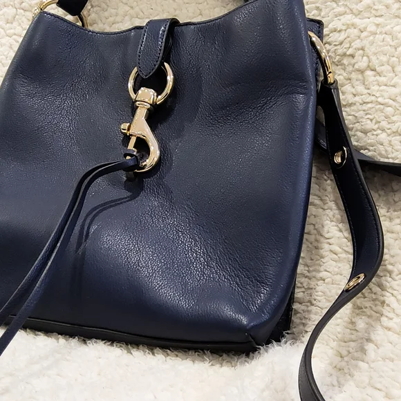 Rebecca minkoff small discount leather feed bag